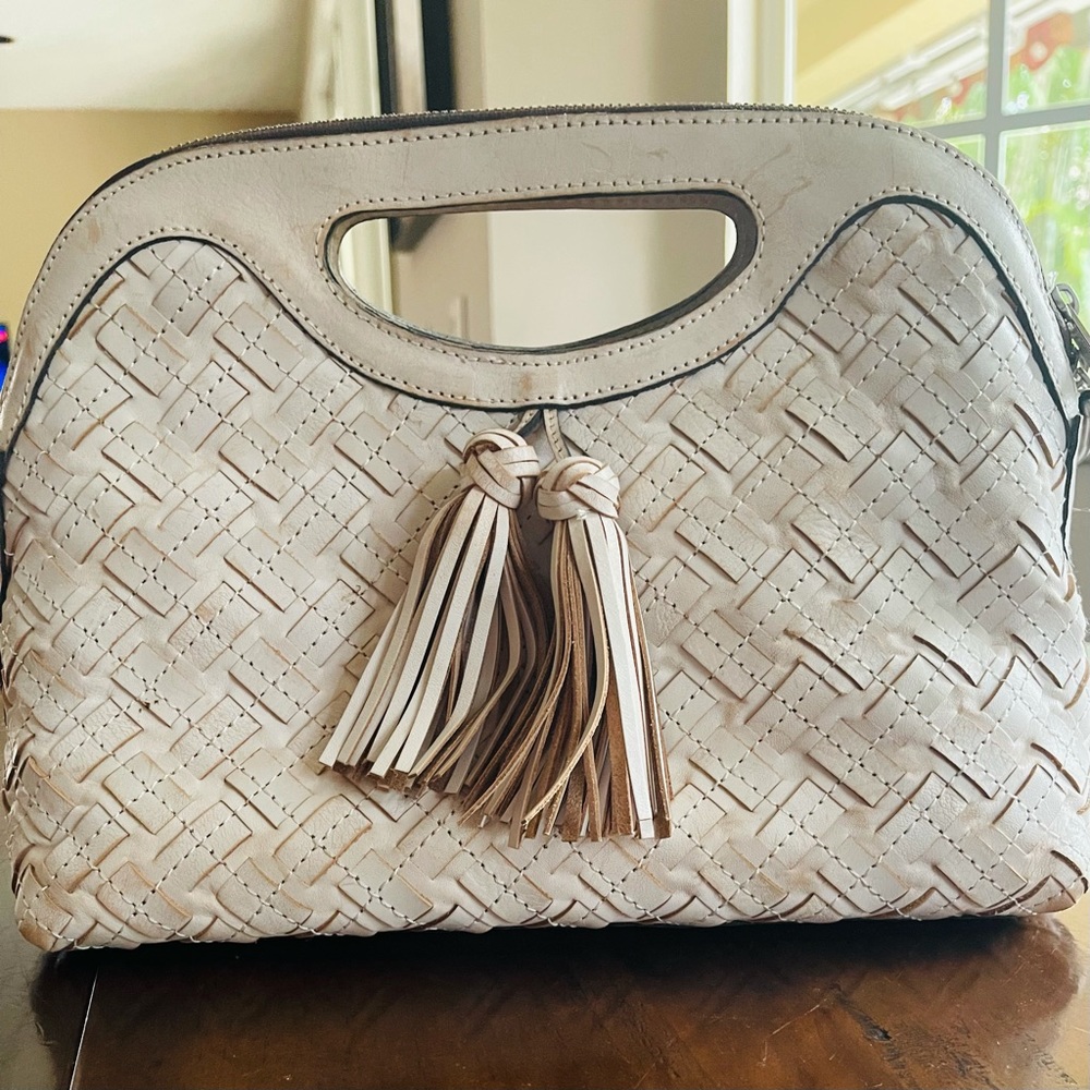 Patricia Nash Sora Cut-Out Satchel New w/o tags